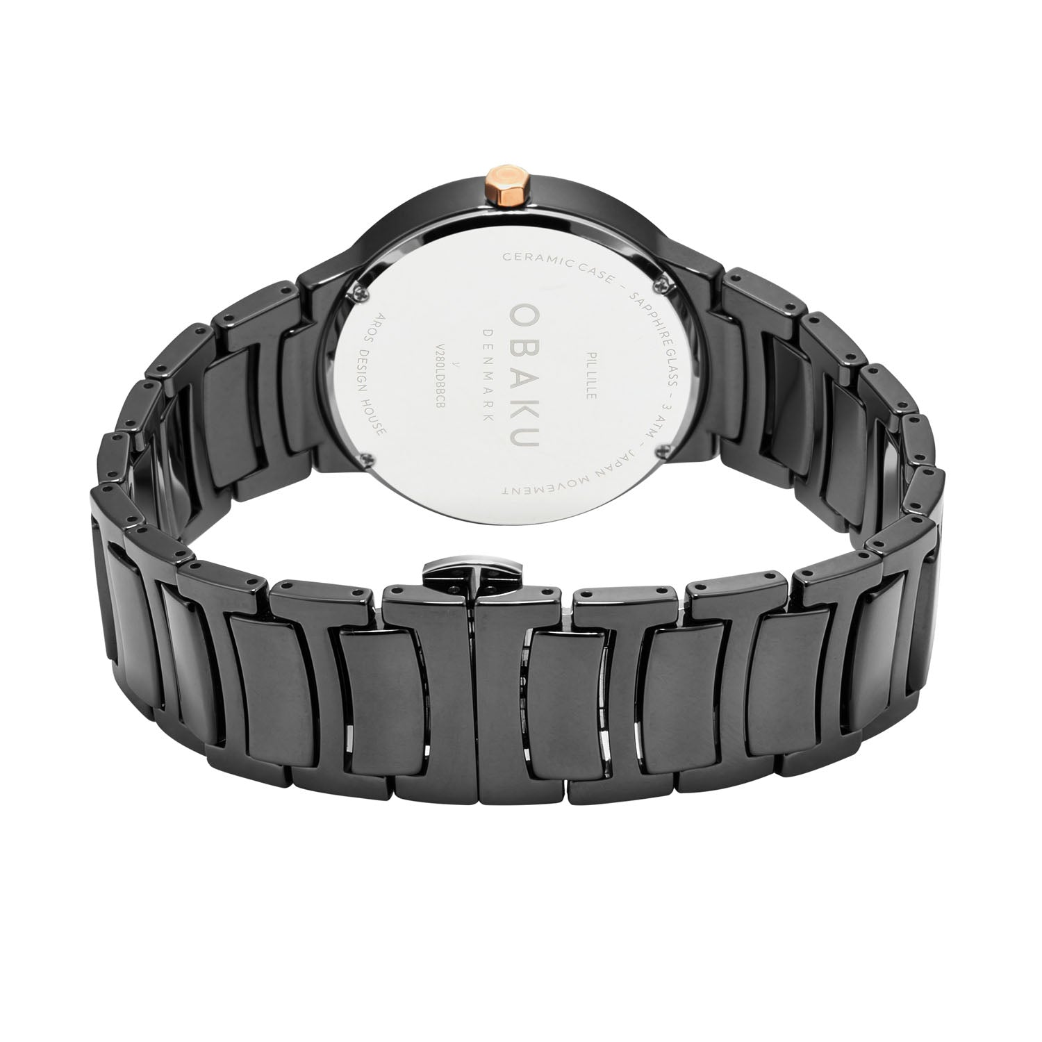 Obaku Pil Lille Quartz Women's Watch - V280LDBBCB