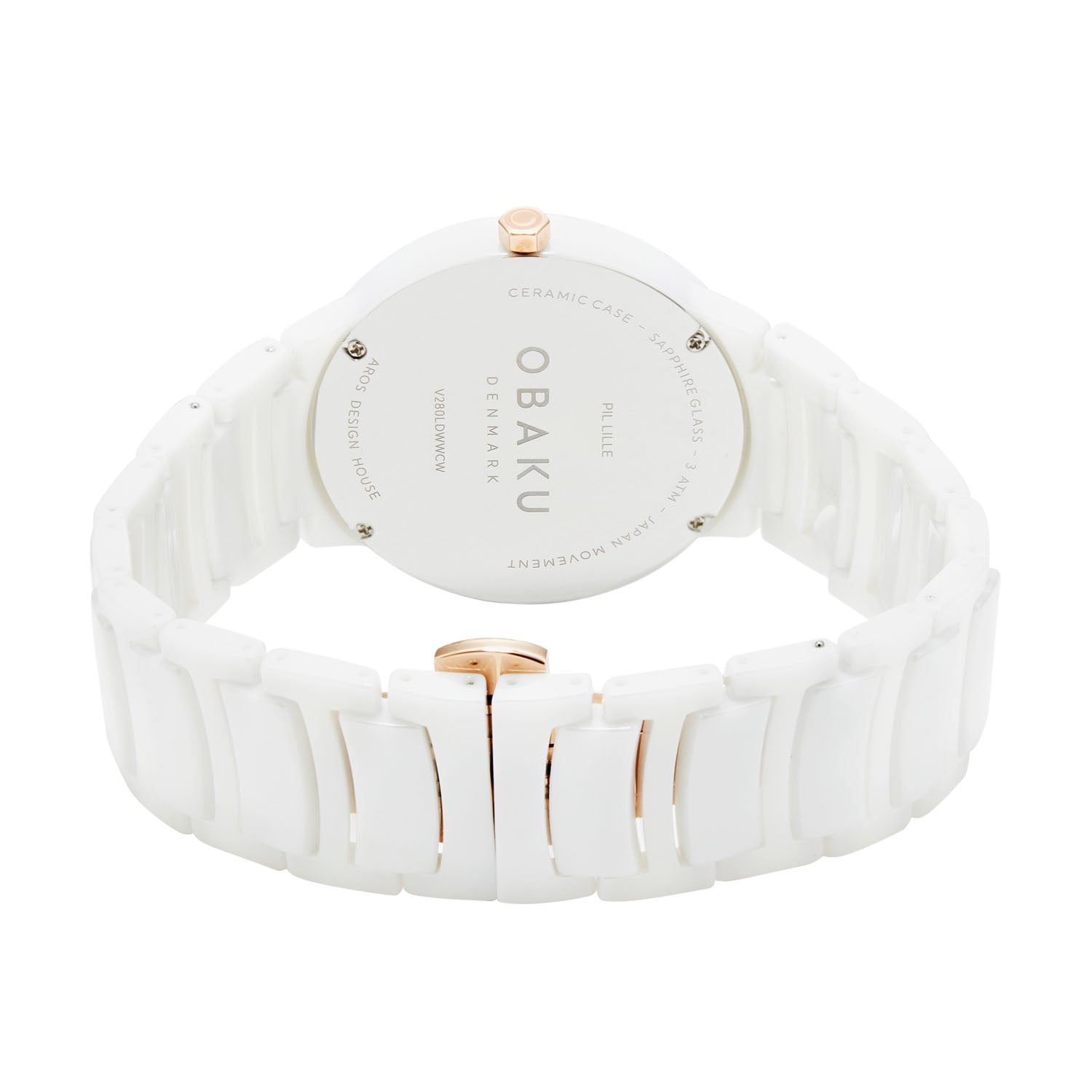Obaku Pil Lille Quartz Women's Watch - V280LDWWCW