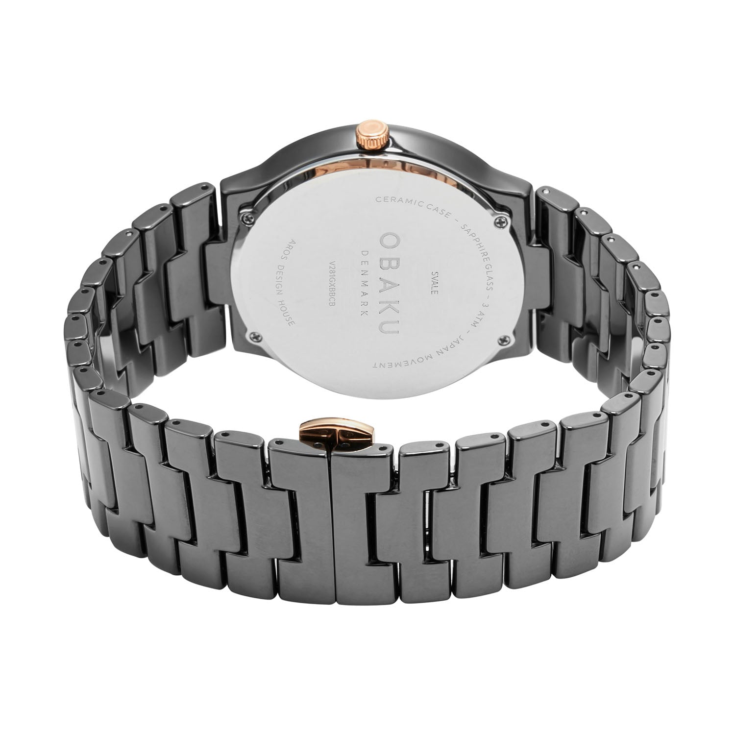 Obaku Svale Quartz Men's Watch -  V281GXBBCB
