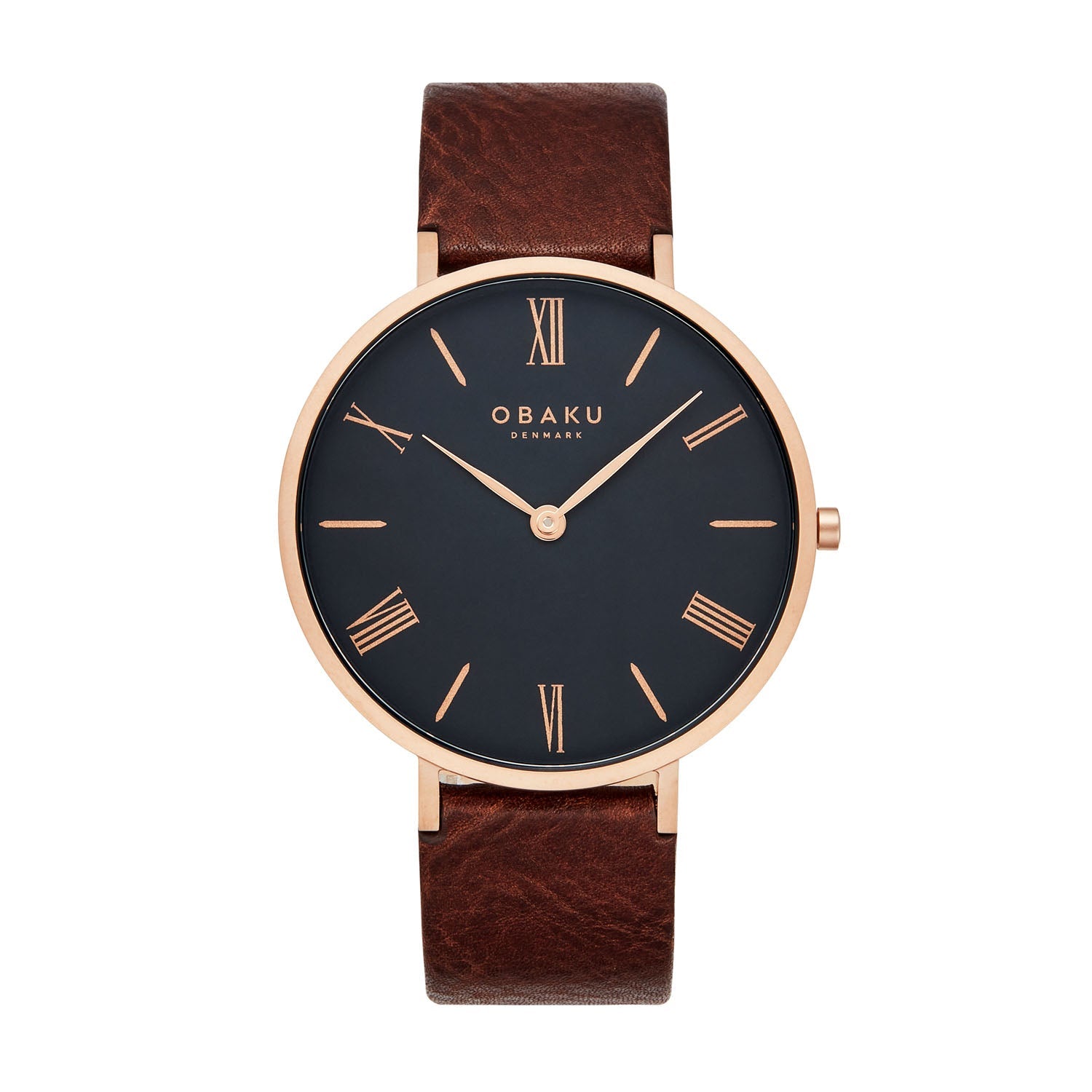Obaku Folie Cedar Quartz Men's Watch -  V283GXVBRN