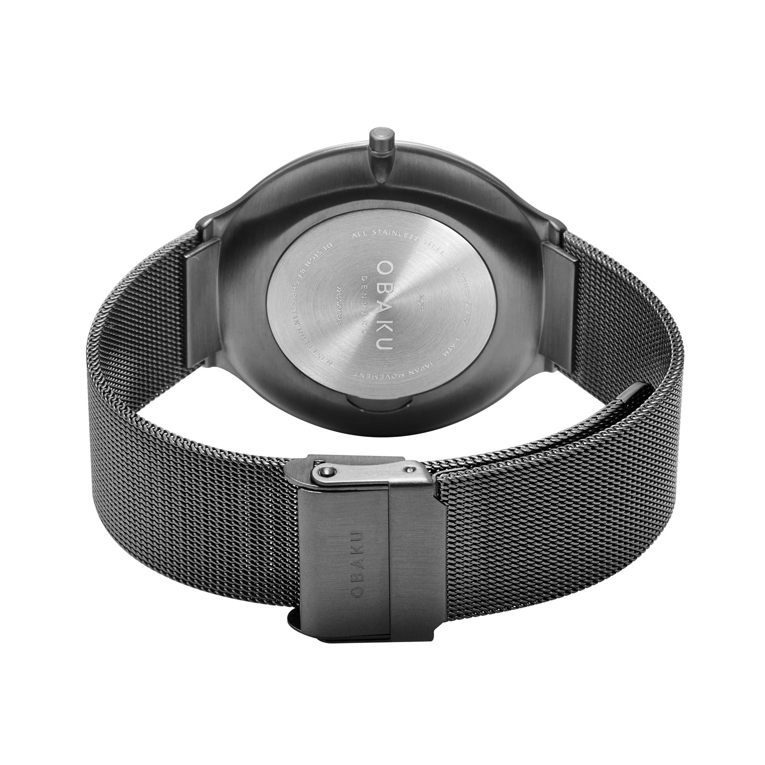 Obaku Note Night Quartz Men's Watch -  V285GXMBMB