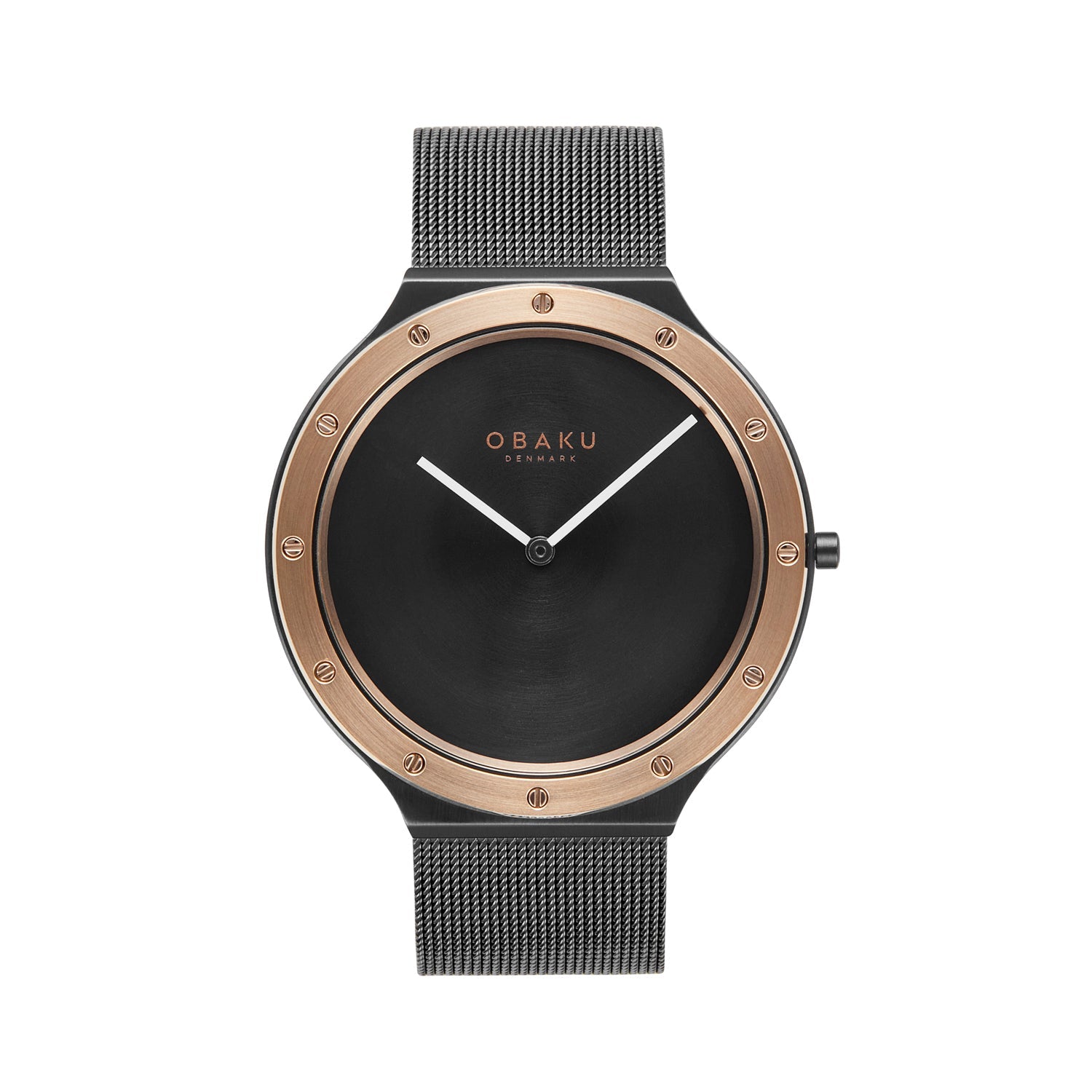 Obaku Note Night Quartz Men's Watch -  V285GXMBMB