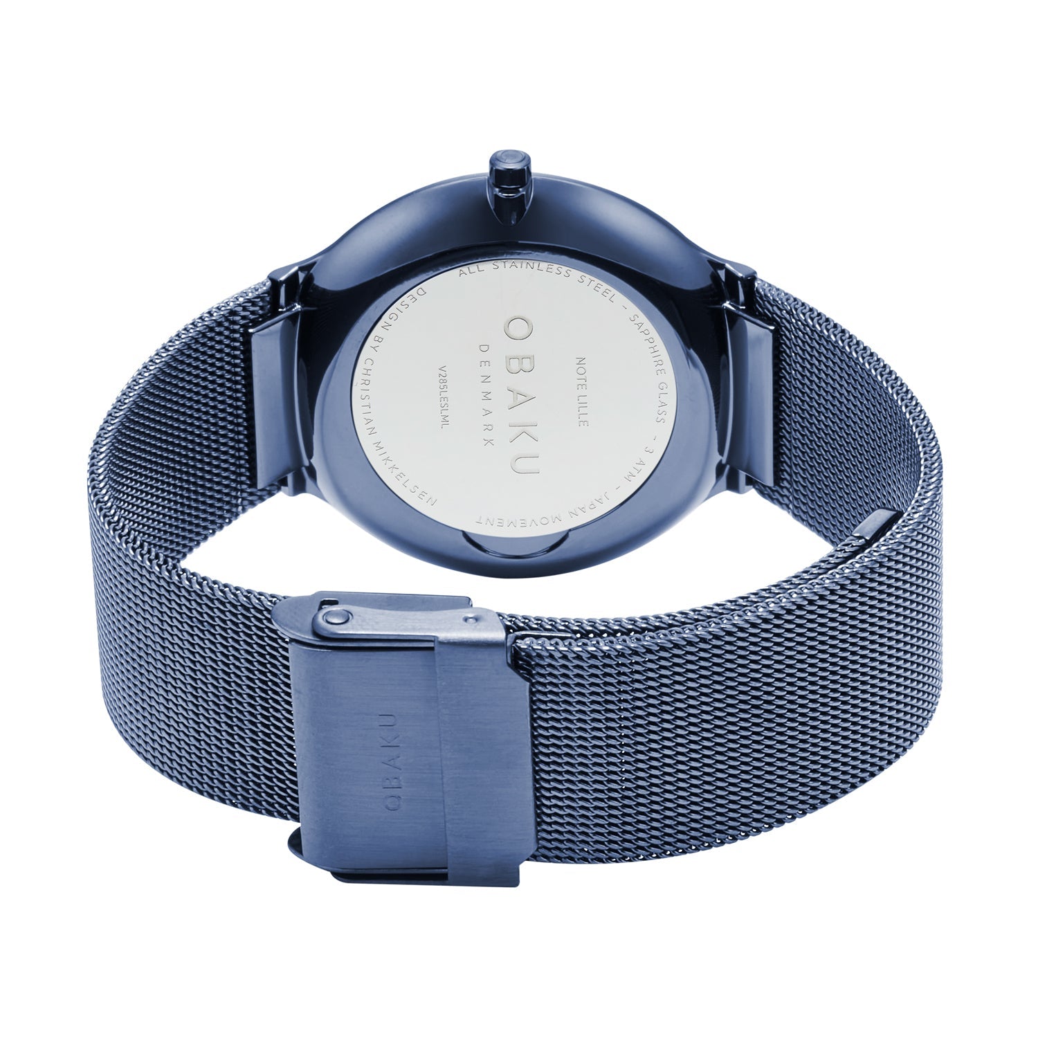 Obaku Note Lille Ocean Quartz Women's Watch -  V285LESLML