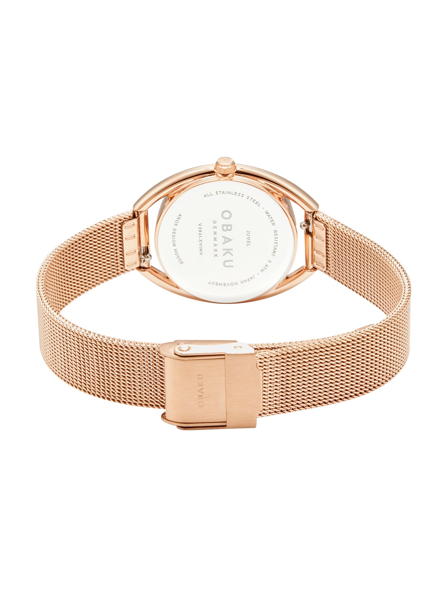 Obaku Juvel Gold Diamond Quartz Women's Watch -  V286LXVIMV