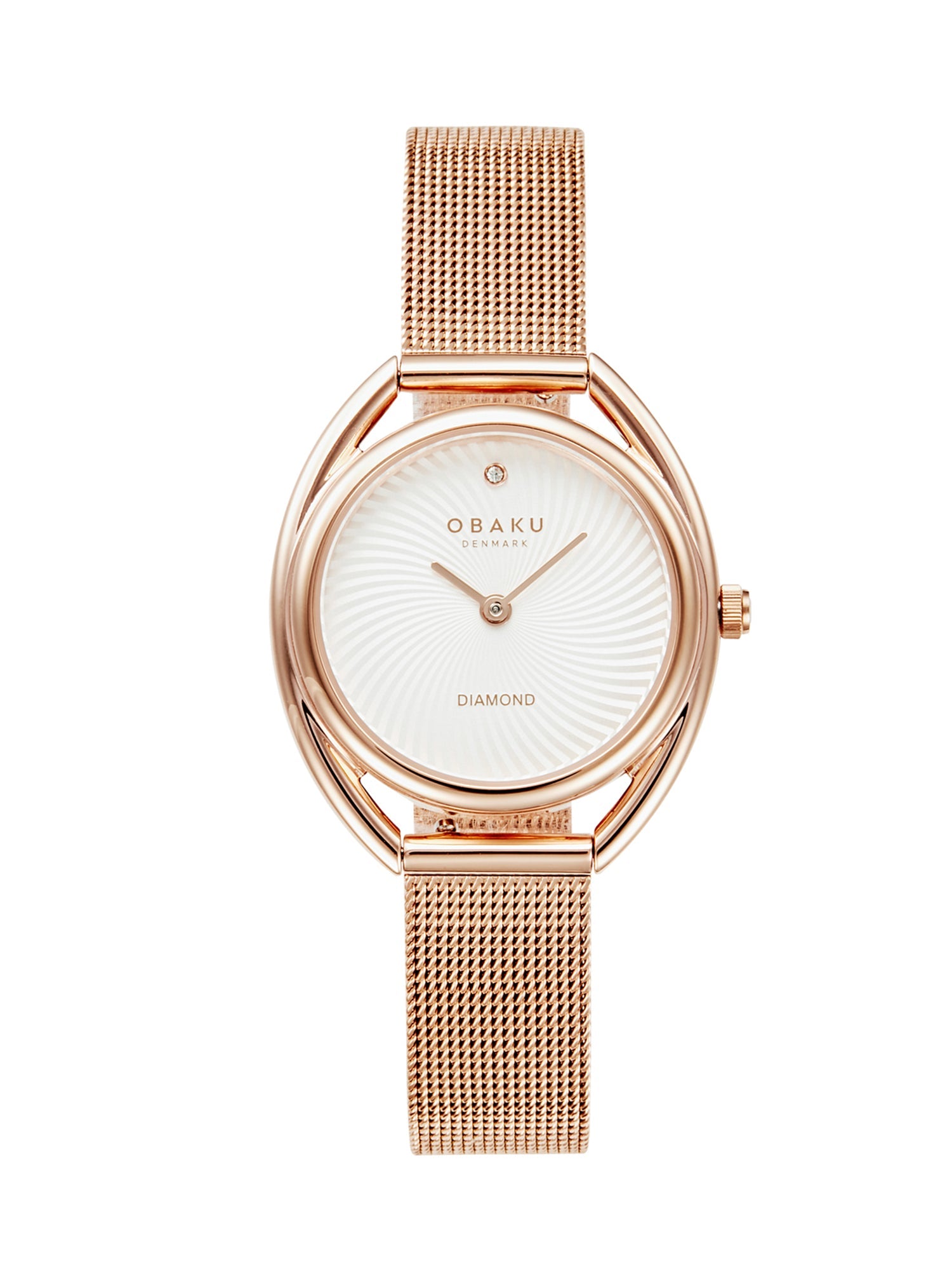 Obaku Juvel Gold Diamond Quartz Women's Watch -  V286LXVIMV