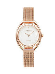 Obaku Juvel Gold Diamond Quartz Women's Watch -  V286LXVIMV