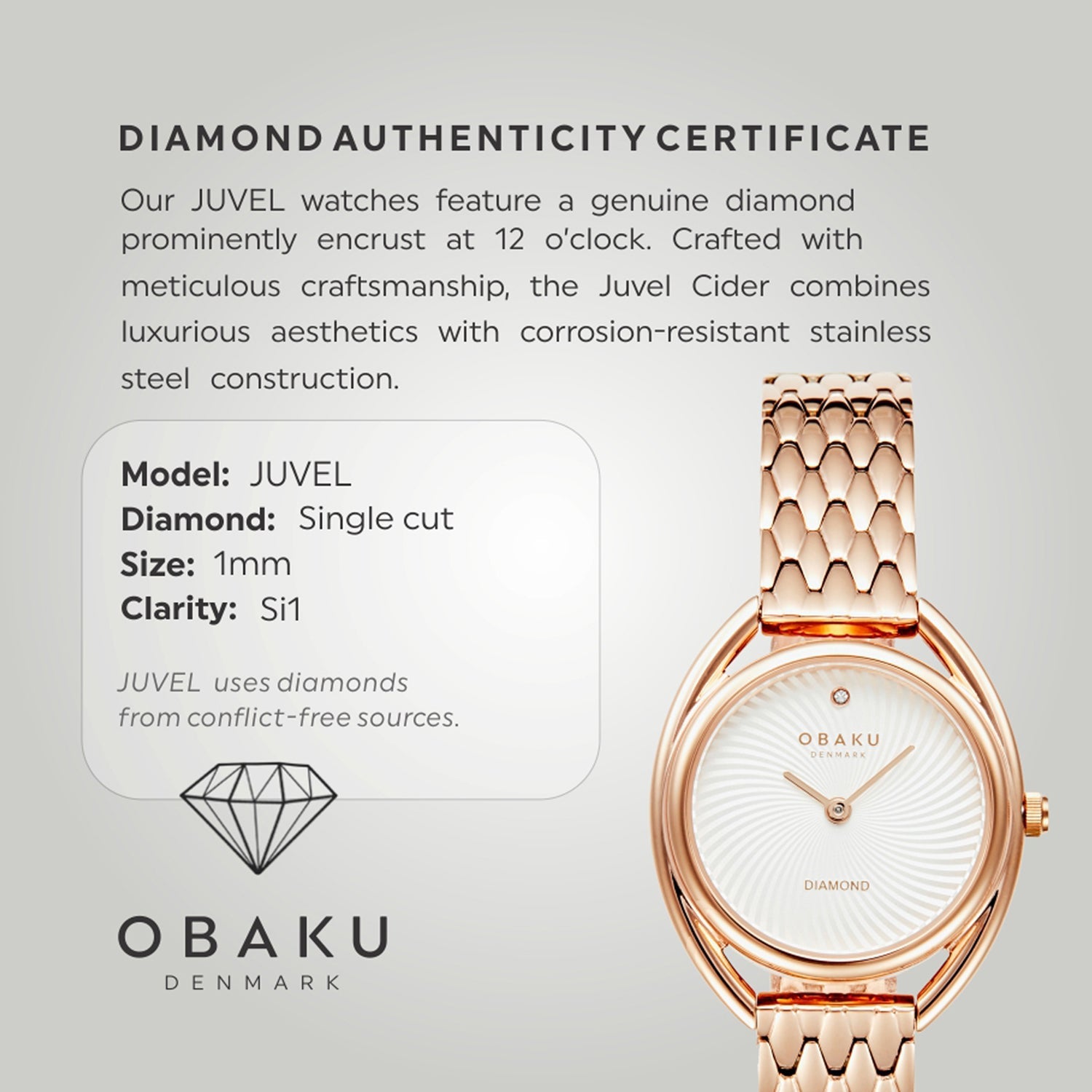 Obaku Juvel Fuchsia Quartz Women's Watch -  V286LXVISV