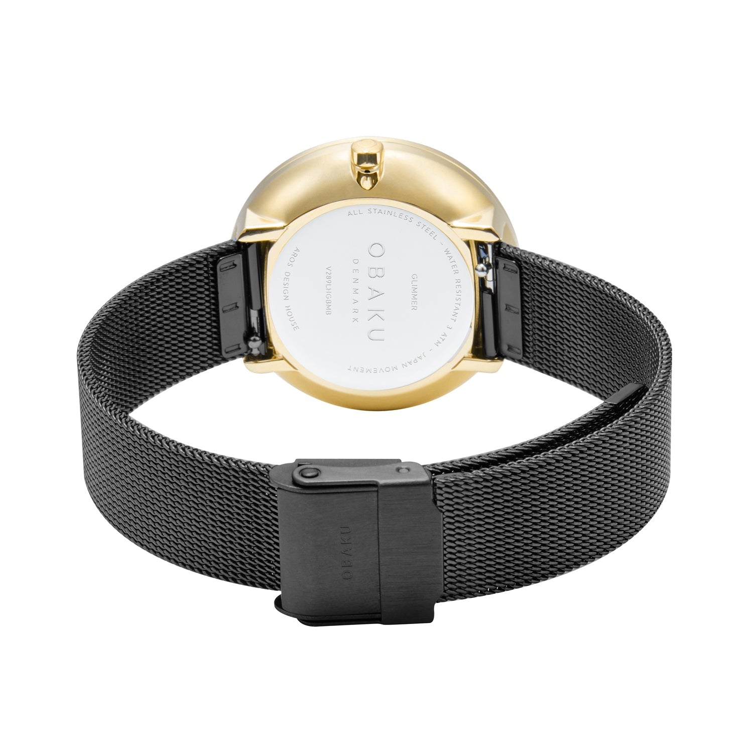Obaku Glimmer Medallion Quartz Women's Watch - V289LHGBMB