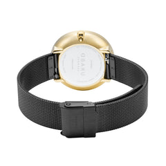 Obaku Glimmer Medallion Quartz Women's Watch - V289LHGBMB
