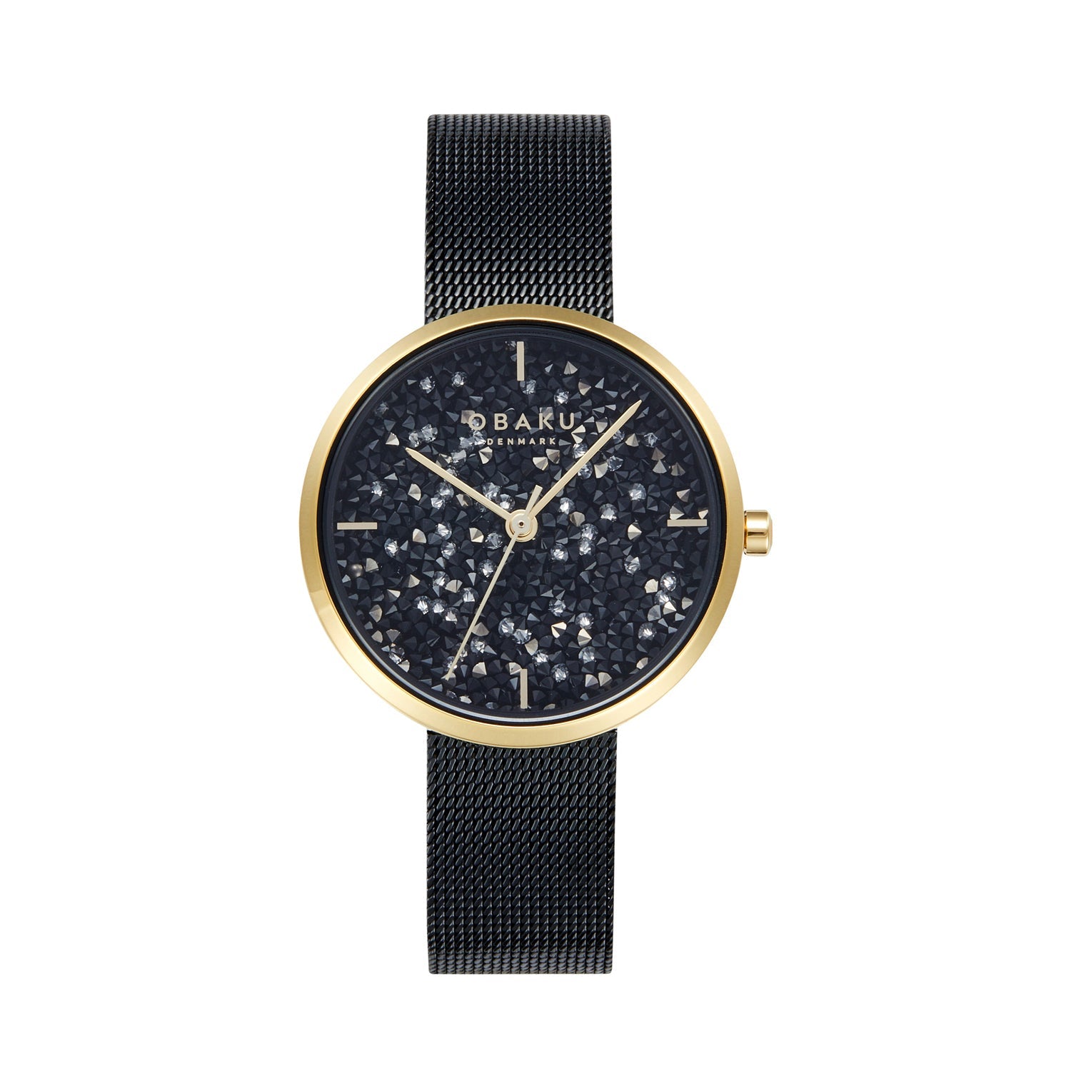 Obaku Glimmer Medallion Quartz Women's Watch - V289LHGBMB