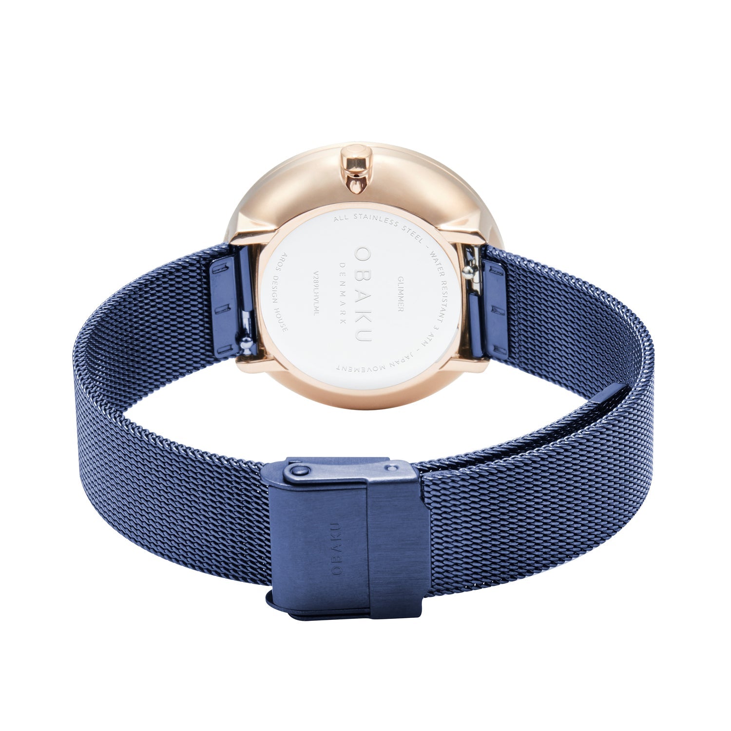 Obaku Glimmer Ocean Quartz Women's Watch - V289LHVLML