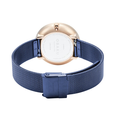 Obaku Glimmer Ocean Quartz Women's Watch - V289LHVLML