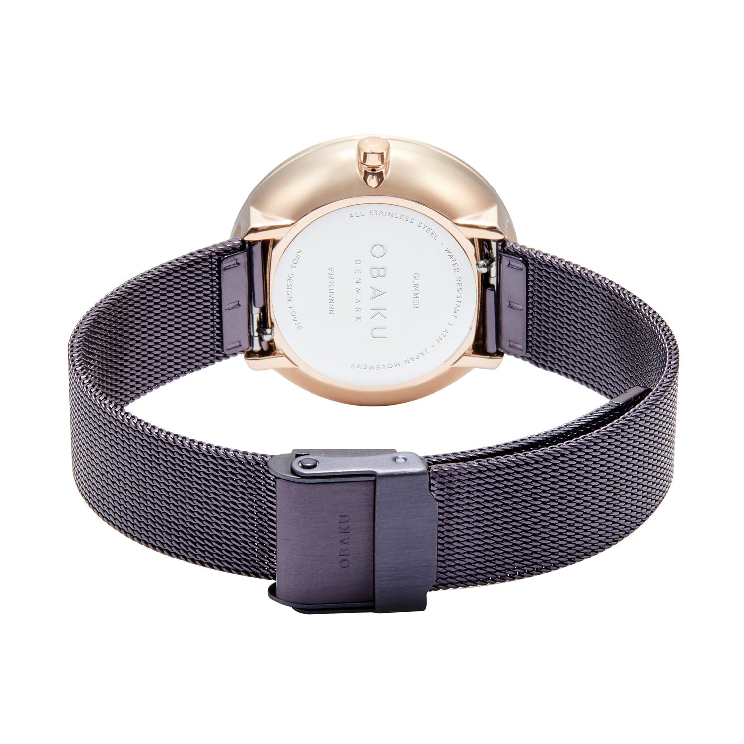 Obaku Glimmer Walnut Quartz Women's Watch - V289LHVNMN