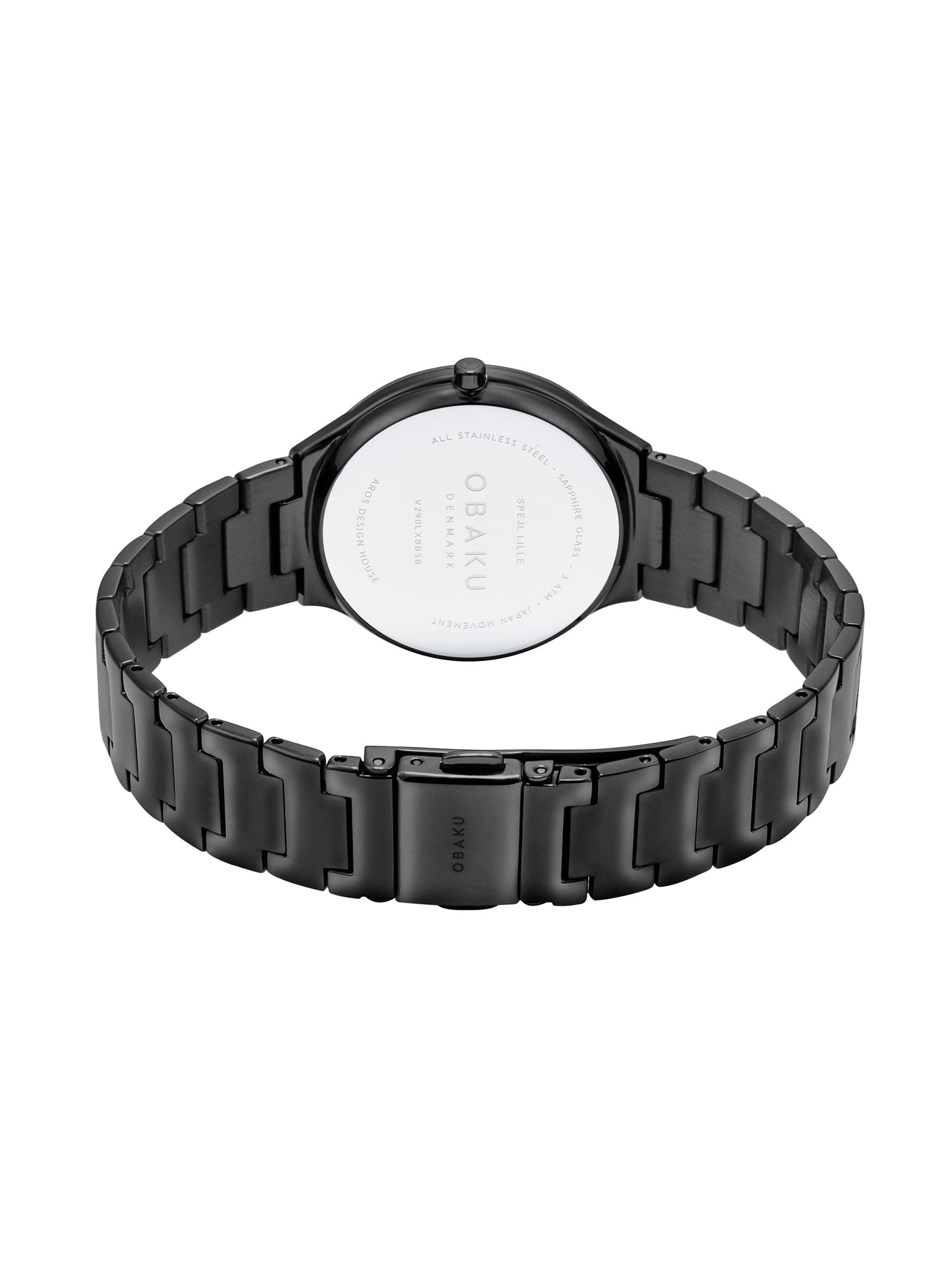 Obaku Spejl Lille Dark Quartz Women's Watch -  V290LXBBSB