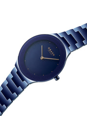 Obaku Spejl Lille Blue Quartz Women's Watch -  V290LXLLSL