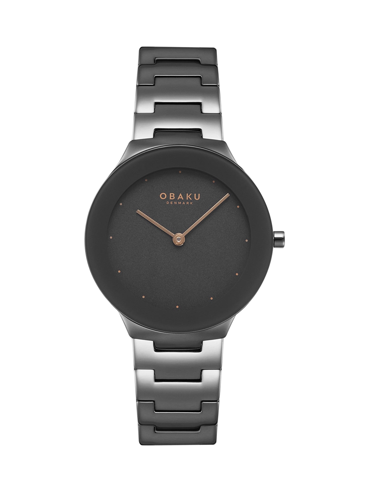 Obaku Spejl Lille Ash Quartz Women's Watch -  V290LXUUSU