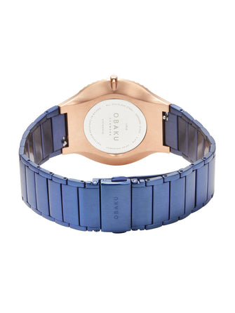 Obaku Linje Bahama Quartz Men's Watch -  V292GXVLSL