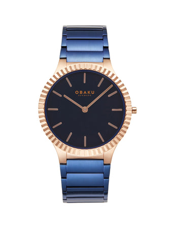 Obaku Linje Bahama Quartz Men's Watch -  V292GXVLSL