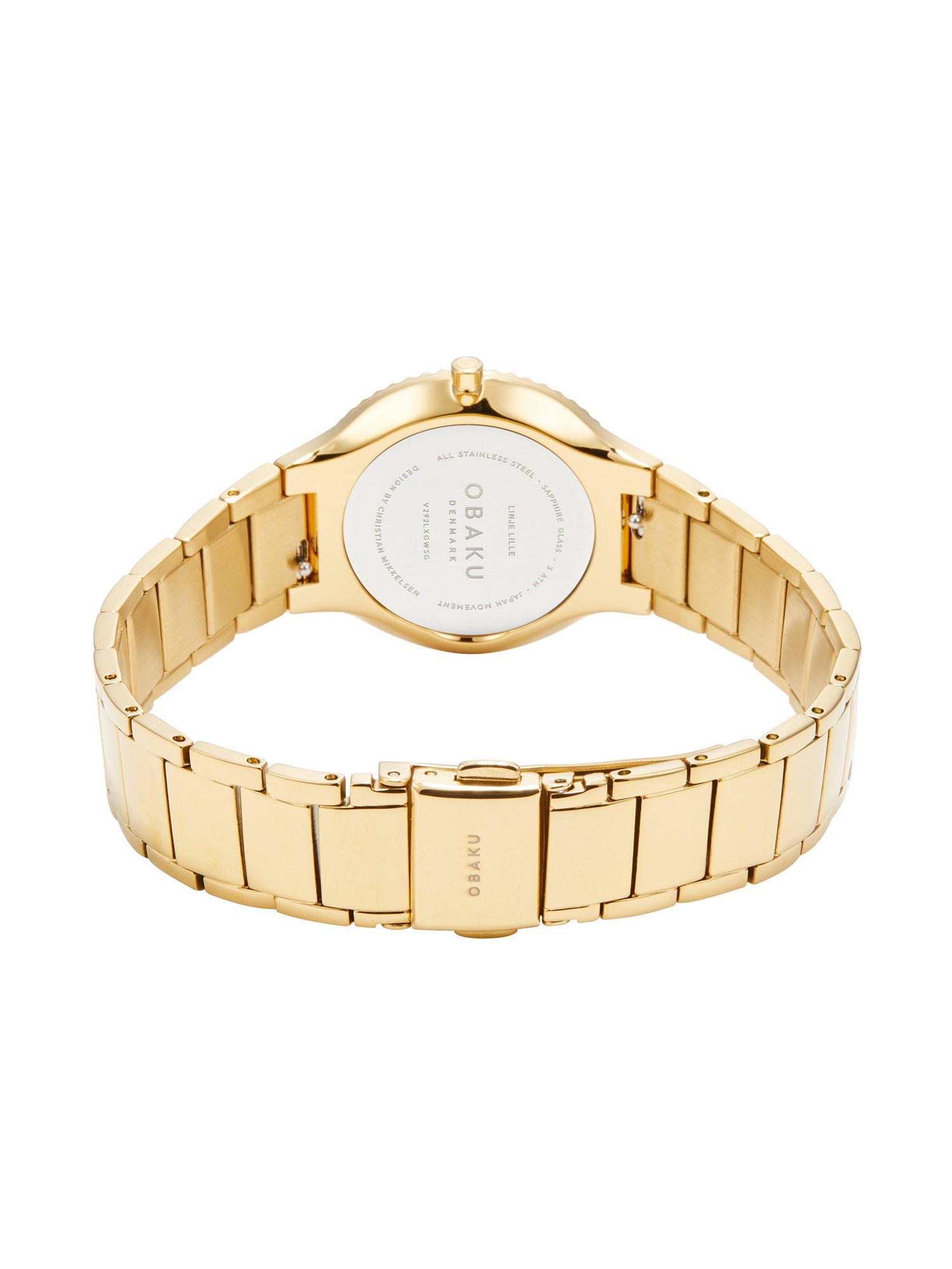 Obaku Linje Lille Cider Crystals Quartz Women's Watch -  V292LXGWSG