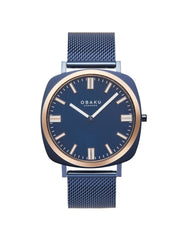 Obaku Punkter Ocean Quartz Men's Watch -  V296GXSLML
