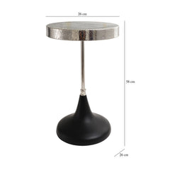 De Maison Decor Arcana Side Table - Silver