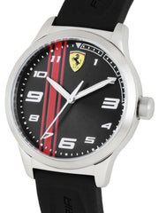Scuderia Ferrari Young Collection Quartz Black Round Dial Unisex Watch - 810015