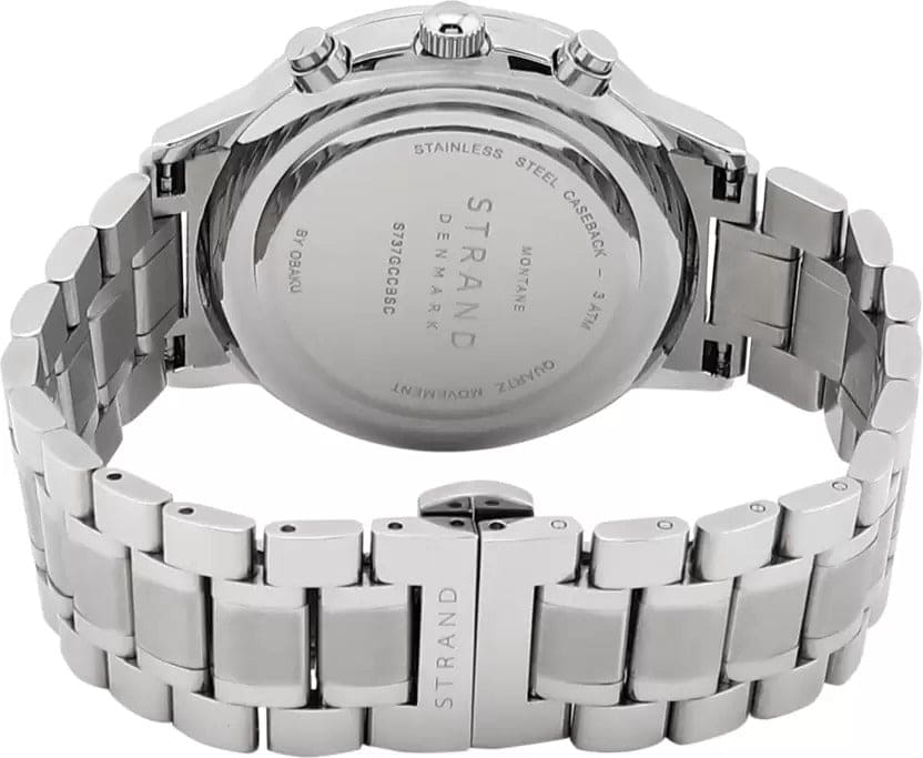 Strand By Obaku Montane Blacksteel Men Watch- S737GCCBSC