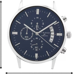 Strand By Obaku Montane Blacksteel Men Watch- S737GCCBSC
