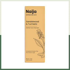 Naija Face Cleanser Sandalwood & Turmeric - 50 ml