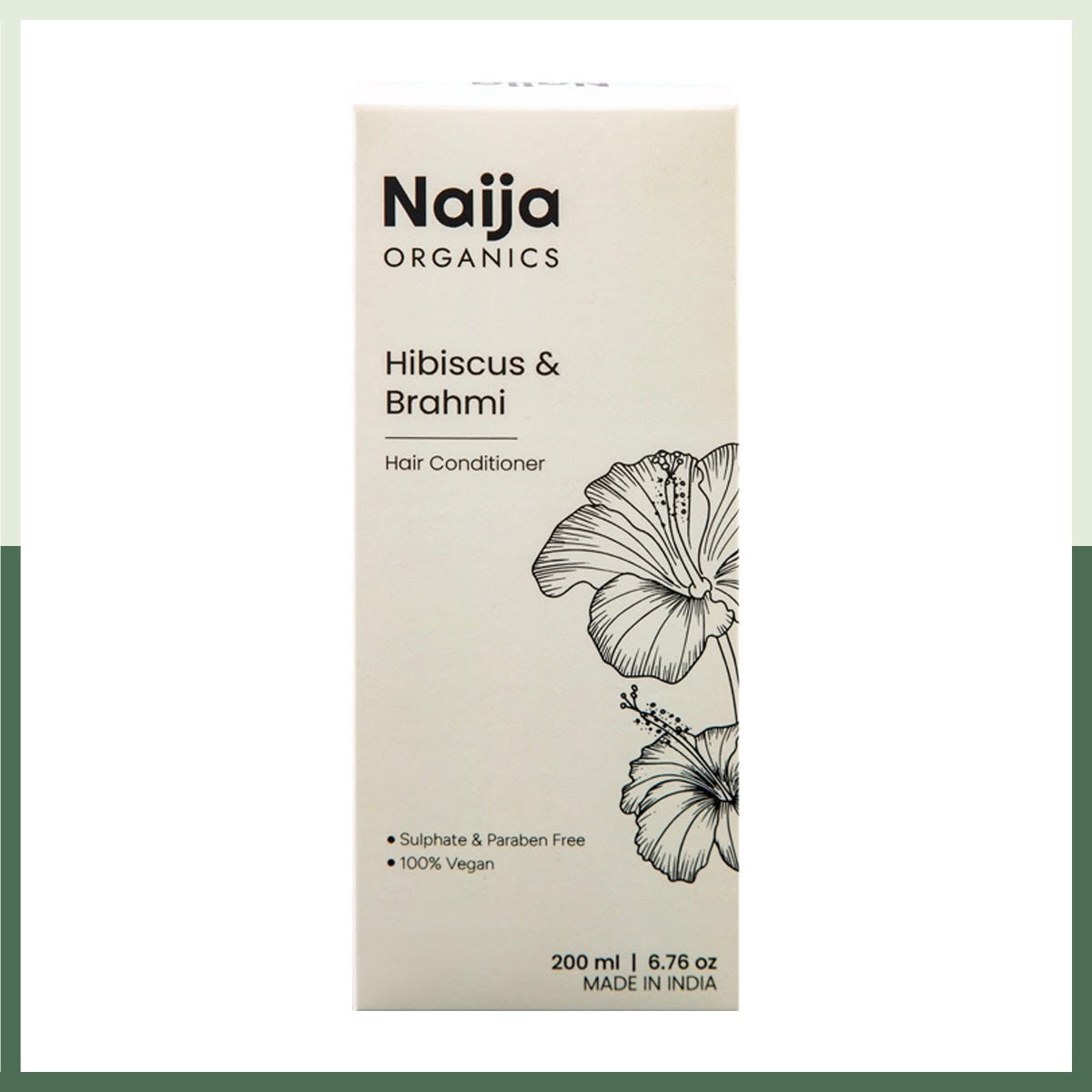 Naija Hibiscus & Brahmi Hair Conditioner - 200 ml