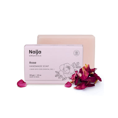 Naija Rose - 100% Organic Bathing Soap - 100 gm
