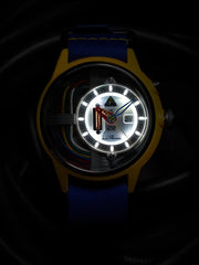 The Electricianz The Cable Z Night Light Quartz Men's Watch - ZZ-A1A/02-NS