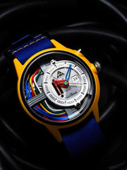 The Electricianz The Cable Z Night Light Quartz Men's Watch - ZZ-A1A/02-NS