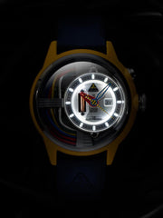 The Electricianz The Cable Z Night Light Quartz Men's Watch - ZZ-A1A/02