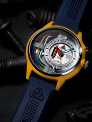The Electricianz The Cable Z Night Light Quartz Men's Watch - ZZ-A1A/02