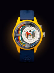 The Electricianz The Cable Z Night Light Quartz Men's Watch - ZZ-A1A/04-CRB
