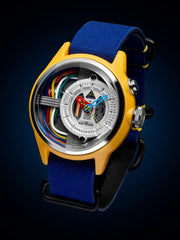 The Electricianz The Cable Z Night Light Quartz Men's Watch - ZZ-A1A/04-NS