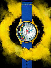 The Electricianz The Cable Z Night Light Quartz Men's Watch - ZZ-A1A/04-NS