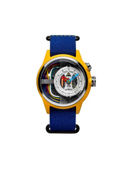 The Electricianz The Cable Z Night Light Quartz Men's Watch - ZZ-A1A/02-NS