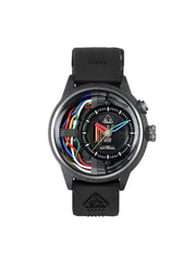 The Electricianz The Carbon Z Night Light Quartz Men's Watch - ZZ-A1A/03-CRD