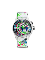 The Electricianz The Neon Z Limited Edition Night Light Quartz Men's Watch - ZZ-A1A/07-NLW