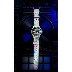 The Electricianz The Neon Z Limited Edition Night Light Quartz Men's Watch - ZZ-A1A/07-NLW