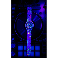 The Electricianz The Neon Z Limited Edition Night Light Quartz Men's Watch - ZZ-A1A/07-NLW