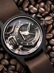 The Electricianz The Moka Z Night Light Quartz Men's Watch - ZZ-A1C/05