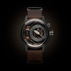 The Electricianz The Moka Z Night Light Quartz Men's Watch - ZZ-A1C/02