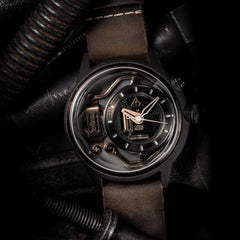 The Electricianz The Moka Z Night Light Quartz Men's Watch - ZZ-A1C/02