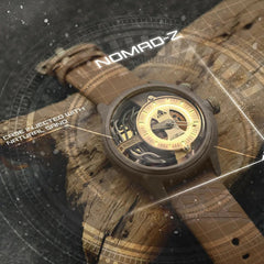 The Electricianz NOMAD Z Night Light Quartz Men's Watch - ZZ-A1C/09-CLK