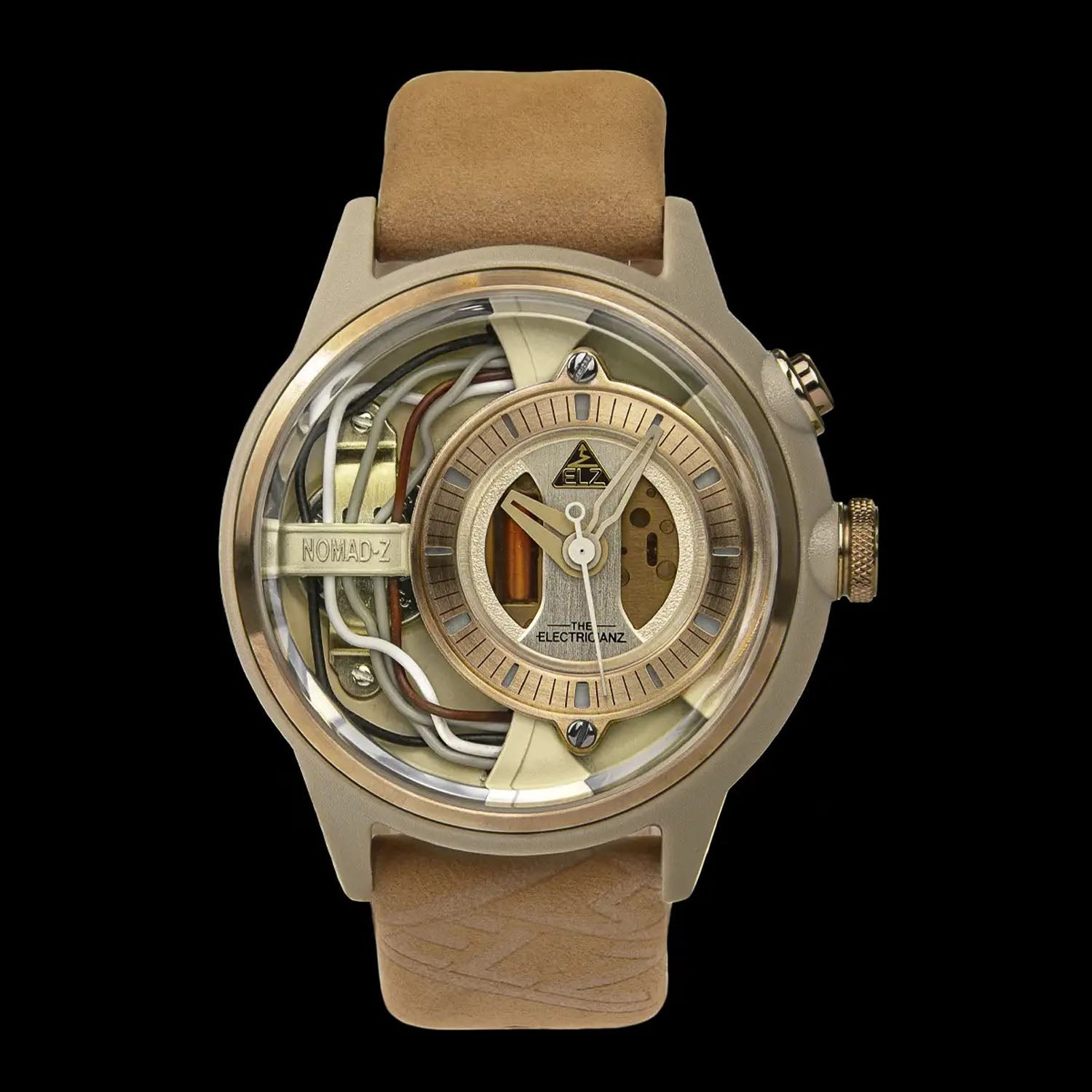 The Electricianz NOMAD Z Night Light Quartz Men's Watch - ZZ-A1C/09-CLK