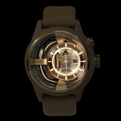 The Electricianz NOMAD Z Night Light Quartz Men's Watch - ZZ-A1C/09-CLK
