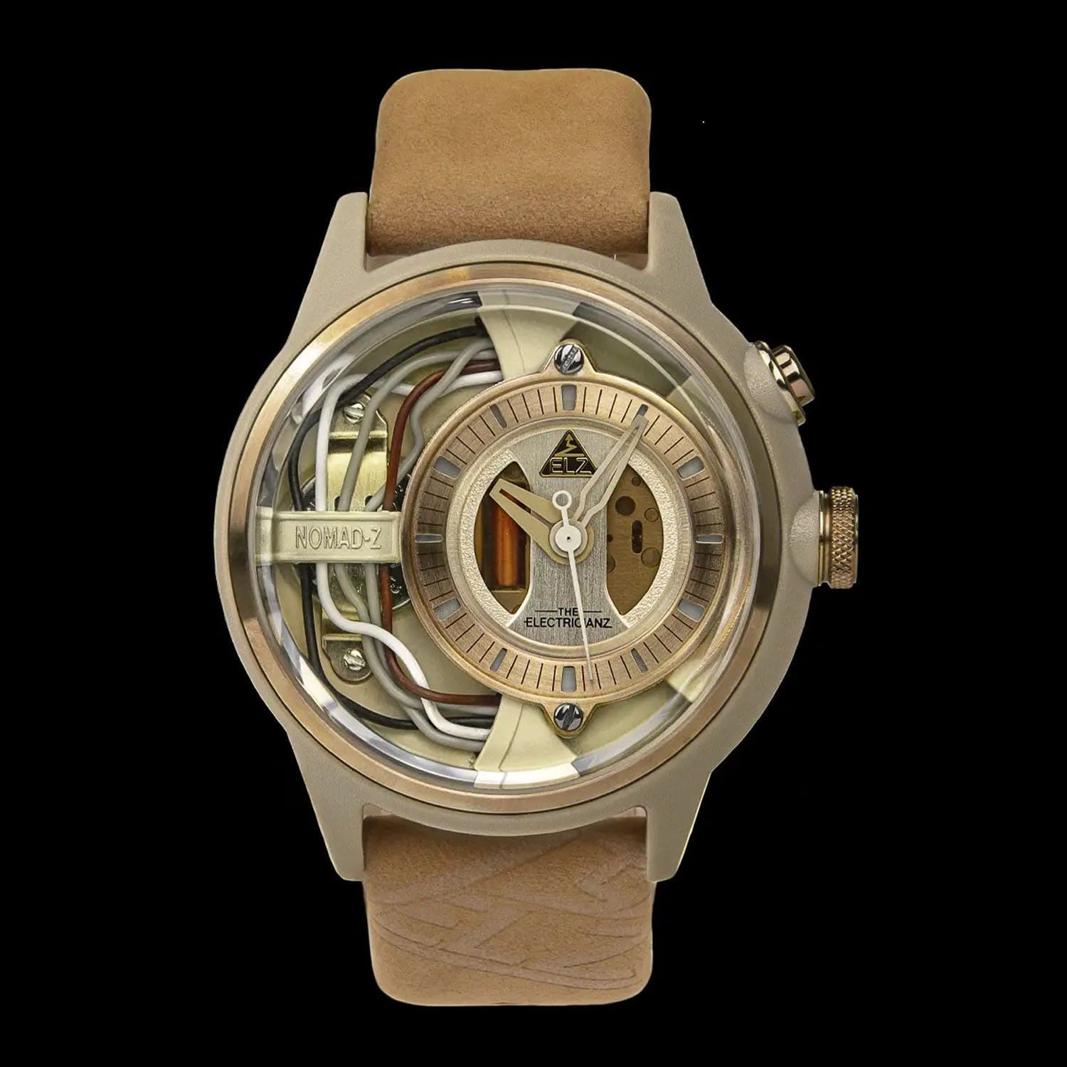 The Electricianz NOMAD Z Night Light Quartz Men's Watch - ZZ-A1C/10-CLK